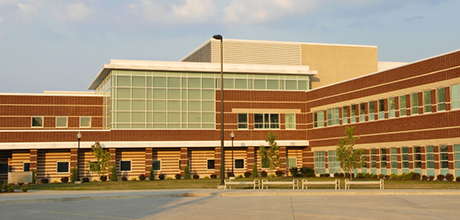 School building exterior