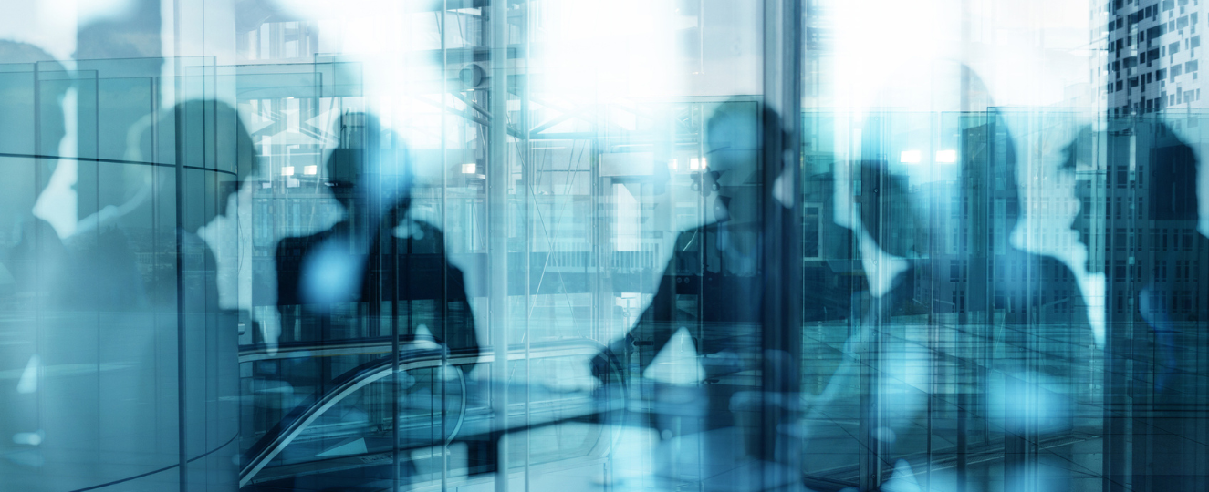 People sitting in a conference room