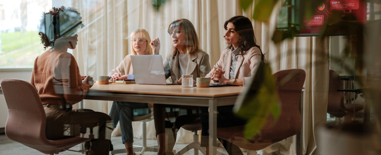 HR team interviewing job candidate